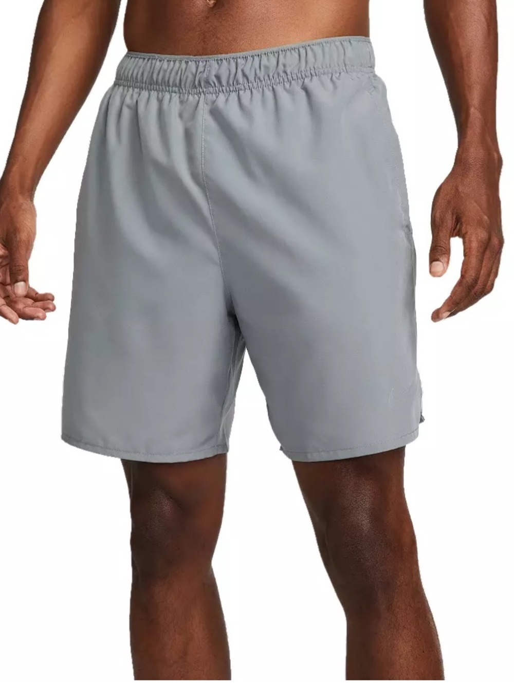 Nike challenger men’s running shorts lined grey 7 inch size SM new